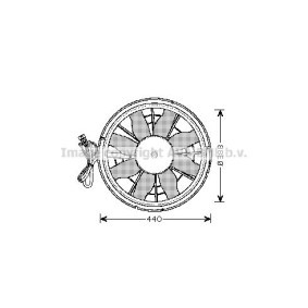 Acquista Radiatore motore da AVA COOLING SYSTEMS VW2071 a buon mercato per soli 29,70 €