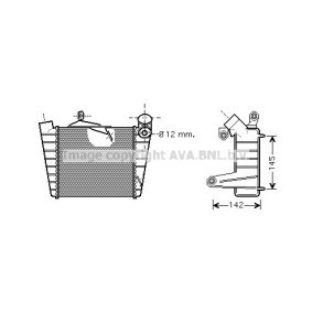 Ladeluftkühler VW4213 von AVA COOLING SYSTEMS günstig für 64,35 € online kaufen