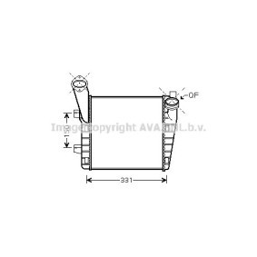 Comprar Intercooler de AVA COOLING SYSTEMS VW4234 a bajo precio de 147,52 €