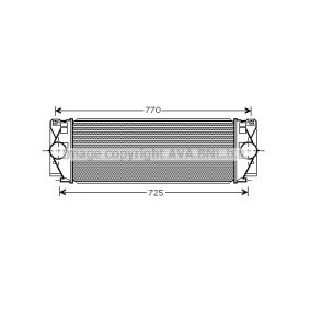 Achetez des Intercooler AVA COOLING SYSTEMS VW4267 à prix pour 124,14 €