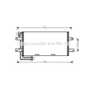 Acquista Condensatore climatizzatore da AVA COOLING SYSTEMS VW5195 a buon mercato per soli 93,31 €