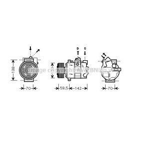 Klimakompressor von AVA COOLING SYSTEMS