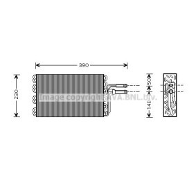 Verdampfer, Klimaanlage VWV185