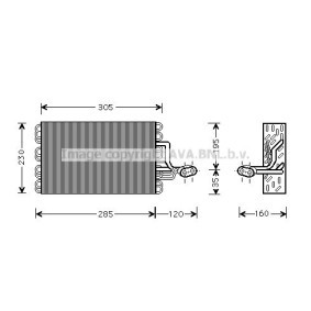 Verdampfer, Klimaanlage von AVA COOLING SYSTEMS VWV186