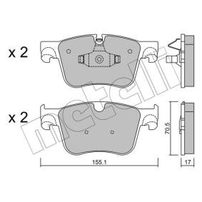 Acquista Kit pastiglie freni da METELLI 22-0951-2 a buon mercato per soli 42,44 €