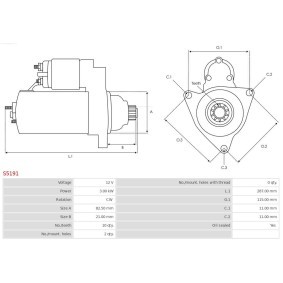 Lichtmaschine A6910S