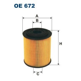 Comprar Filtro de aceite de FILTRON OE672 a bajo precio de 9,57 €