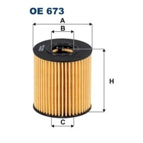 Comprar Filtro de aceite de FILTRON OE673 a bajo precio de 9,83 €