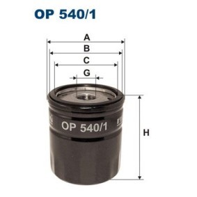 Ölfilter von FILTRON OP540/1