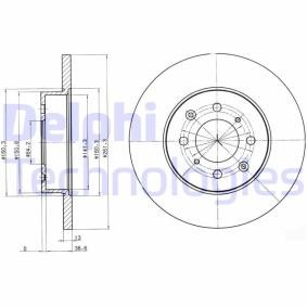 Compre Disco de travão da DELPHI BG3262 a um preço baixo por 27,82 €