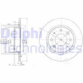Compre Disco de travão da DELPHI BG3336 a um preço baixo por 25,76 €