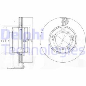 Osta Jarrulevy DELPHI:llä BG3409 edullisesti hintaan 39,06 €