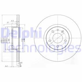 Compre Disco de travão da DELPHI BG3420 a um preço baixo por 33,98 €