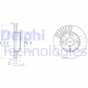 Compre Disco de travão da DELPHI BG3508 a um preço baixo por 24,78 €