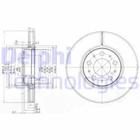 VOLVO Bremsscheibe von DELPHI