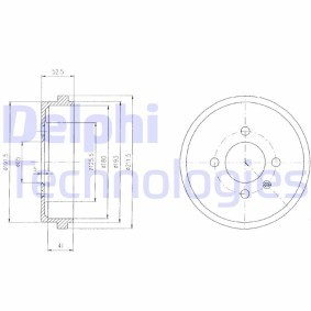 Osta Jarrurumpu DELPHI:llä BF409 edullisesti hintaan 32,52 €