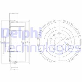 Køb Bremsetromle af DELPHI BF460 til den lave pris 928,06 DKK