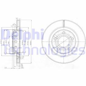 Compre Disco de travão da DELPHI BG3525 a um preço baixo por 41,67 €
