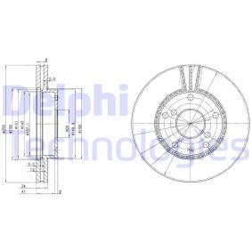 Køb Bremseskive af DELPHI BG3531 til den lave pris 261,36 DKK