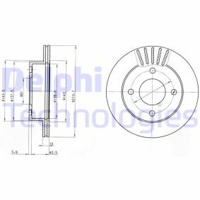 Compre Disco de travão da DELPHI BG3548 a um preço baixo por 21,41 €