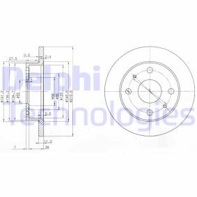 Acquista Disco freno da DELPHI BG3561 a buon mercato per soli 22,59 €