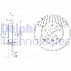 Köp Bromsskiva av DELPHI BG3563 till det låga priset 348,82 kr