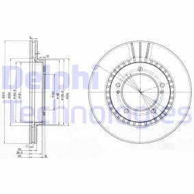 Compre Disco de travão da DELPHI BG3587 a um preço baixo por 37,41 €
