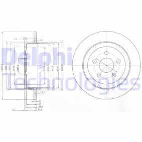 Compre Disco de travão da DELPHI BG3593 a um preço baixo por 31,26 €