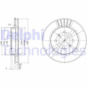 Compre Disco de travão da DELPHI BG3612 a um preço baixo por 23,31 €