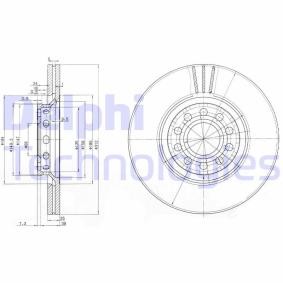 Compre Disco de travão da DELPHI BG3657 a um preço baixo por 44,08 €