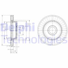 Compre Disco de travão da DELPHI BG3659 a um preço baixo por 45,91 €