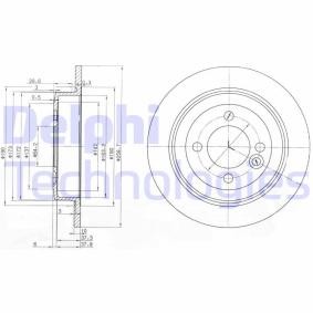 Compre Disco de travão da DELPHI BG3662 a um preço baixo por 34,67 €