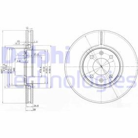 Compre Disco de travão da DELPHI BG3675 a um preço baixo por 46,62 €