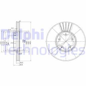 Bremsscheibe von DELPHI
