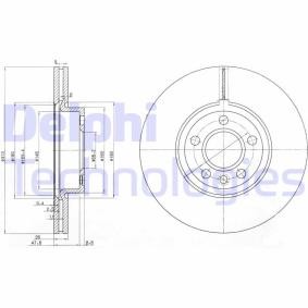 Bremsscheibe BG3719 von DELPHI günstig für 60,73 € online kaufen