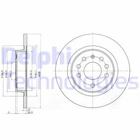 Compre Disco de travão da DELPHI BG3731 a um preço baixo por 18,21 €