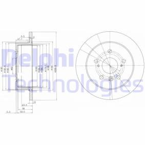Bremsscheibe von DELPHI