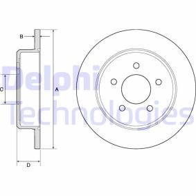 Compre Disco de travão da DELPHI BG3739 a um preço baixo por 35,93 €