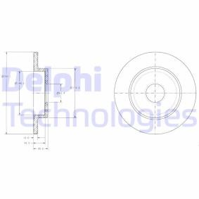 Comprar Disco de freno de DELPHI BG3761 a bajo precio de 31,61 €