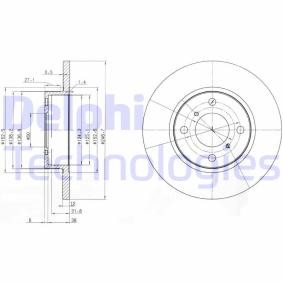 Compre Disco de travão da DELPHI BG3769 a um preço baixo por 26,30 €