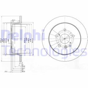 Compre Disco de travão da DELPHI BG3779 a um preço baixo por 35,42 €