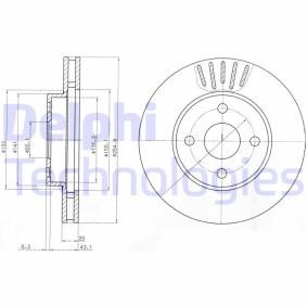 Comprar Disco de freno de DELPHI BG3781 a bajo precio de 36,60 €
