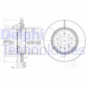 Compre Disco de travão da DELPHI BG3782 a um preço baixo por 76,48 €