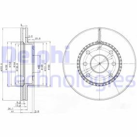 Comprar Disco de freno de DELPHI BG3790 a bajo precio de 36,63 €