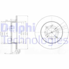 Compre Disco de travão da DELPHI BG3793 a um preço baixo por 31,18 €