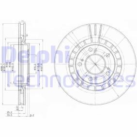 Compre Disco de travão da DELPHI BG3796 a um preço baixo por 32,07 €