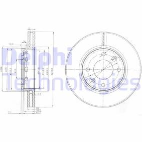 Compre Disco de travão da DELPHI BG3800 a um preço baixo por 34,65 €
