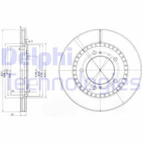 Osta Jarrulevy DELPHI:llä BG3821 edullisesti hintaan 45,17 €