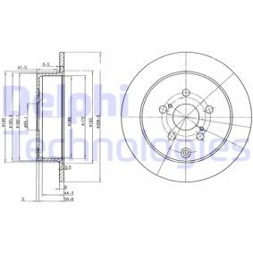 Compre Disco de travão da DELPHI BG3822 a um preço baixo por 54,73 €