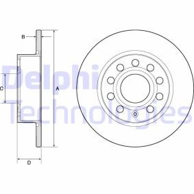 Compre Disco de travão da DELPHI BG3834 a um preço baixo por 36,94 €